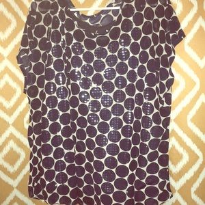 Lane Bryant Tank/Tee Sheer Overlay